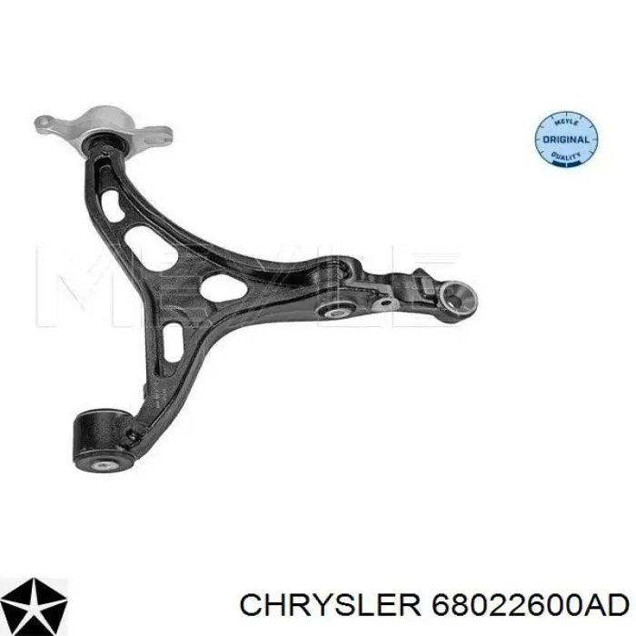 Brazo inferior derecho de la suspensión delantera Chrysler 68022600AD precio, desde 131,90 EUR