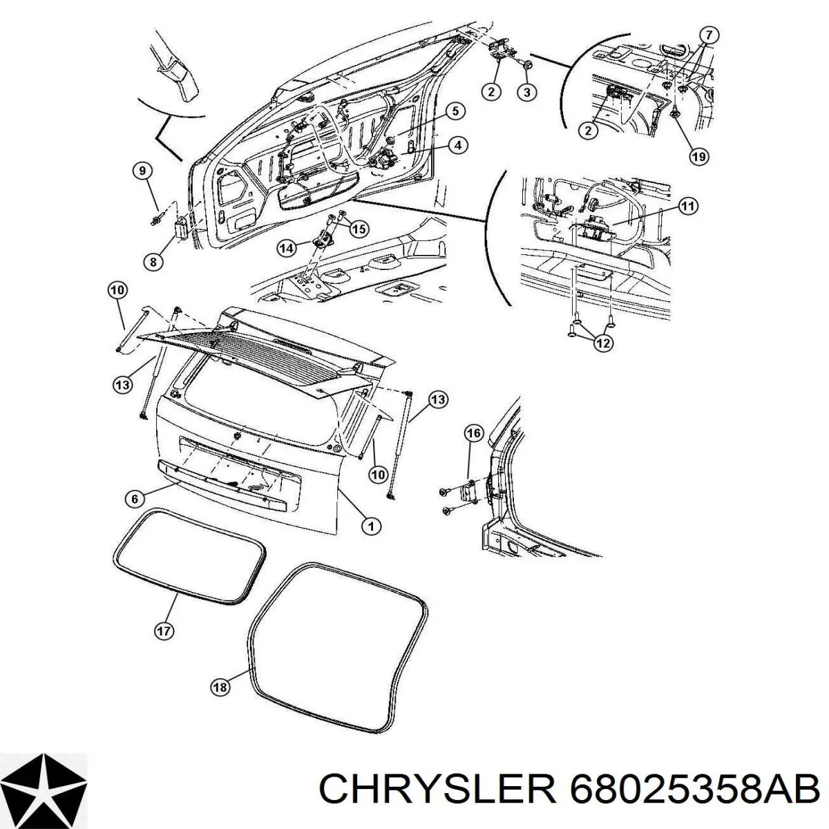 68025358AB Chrysler