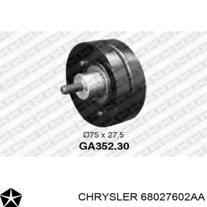 Comprar 68027602AA Chrysler Tensor de correa poli V 