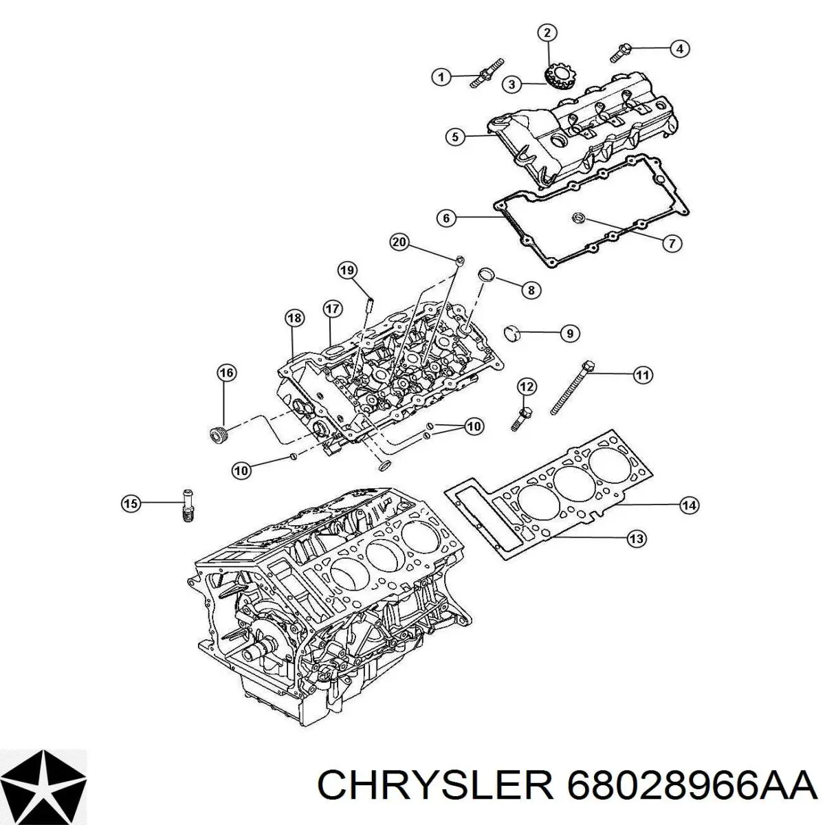 68028966AA Chrysler