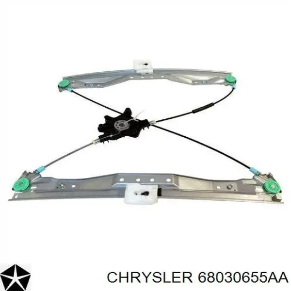 Mecanismo de elevalunas, puerta delantera izquierda CHRYSLER 68030655AA