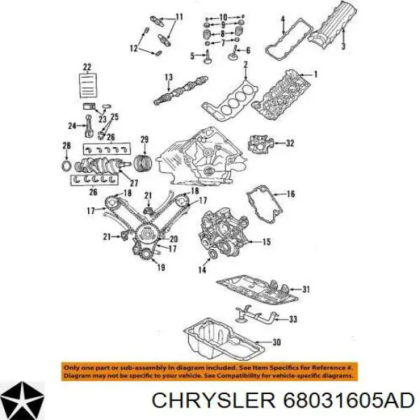 68031605AD Chrysler