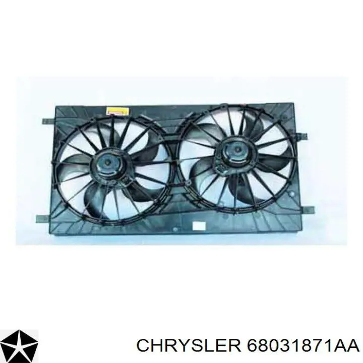 68031871AA Chrysler ventilador del motor