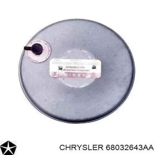 68032643AA Chrysler pinza de cierre