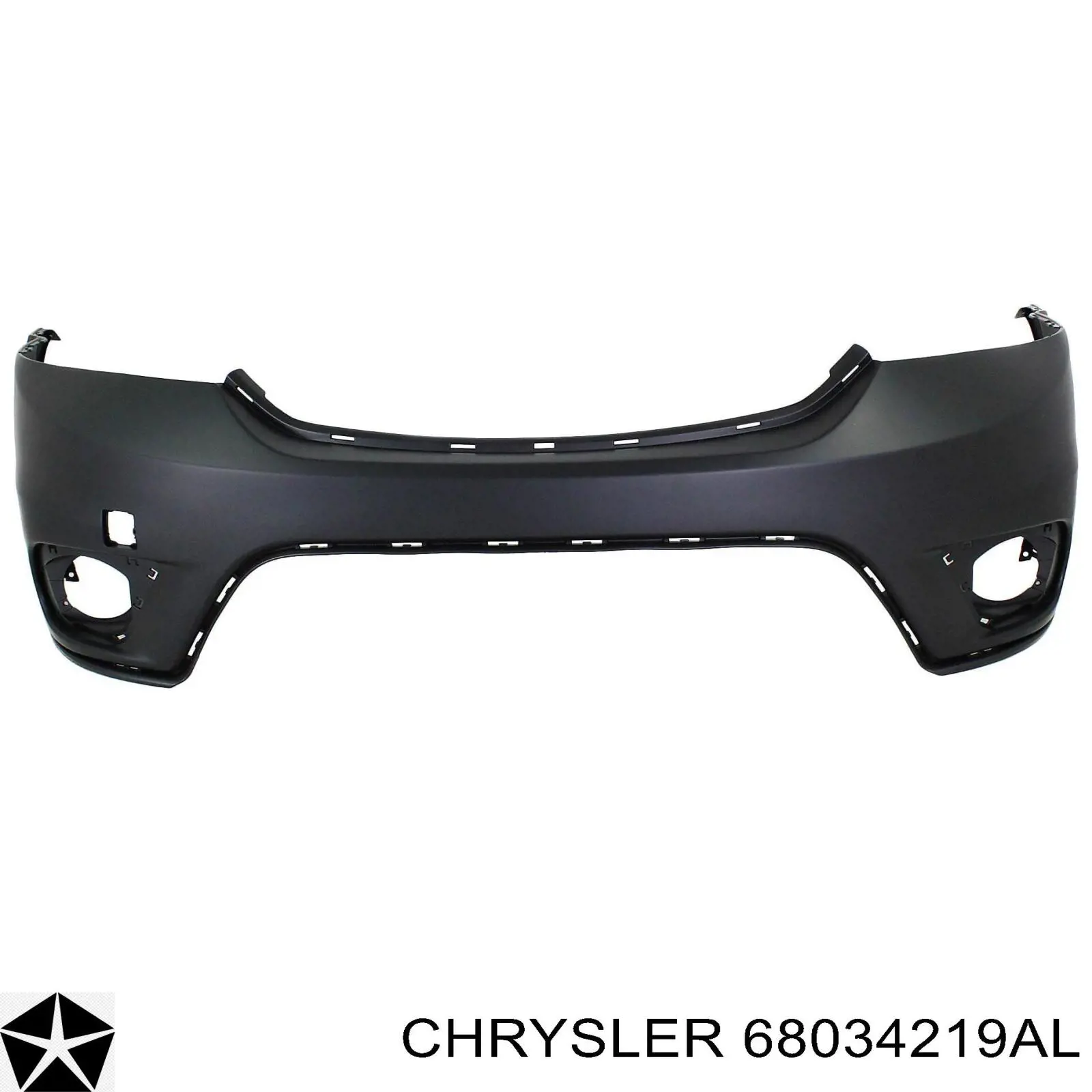 68034219AL Chrysler parachoques trasero