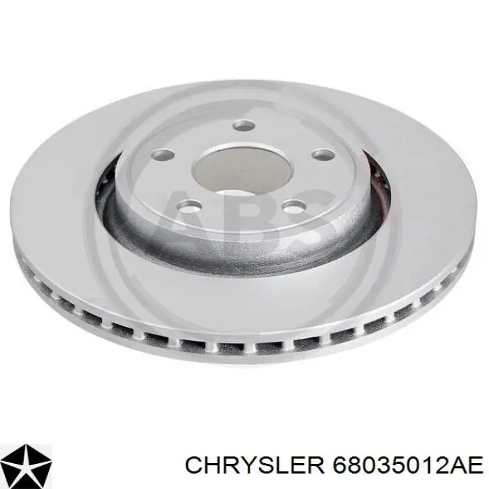 Frenos delanteros Chrysler 68035012AE precio, desde 110,83 EUR
