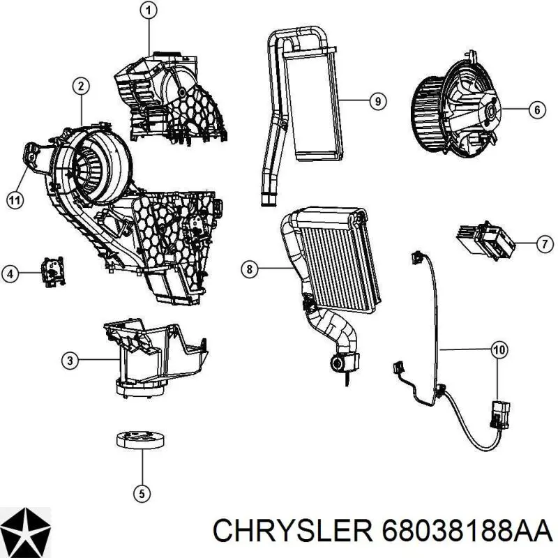 68038188AA Chrysler