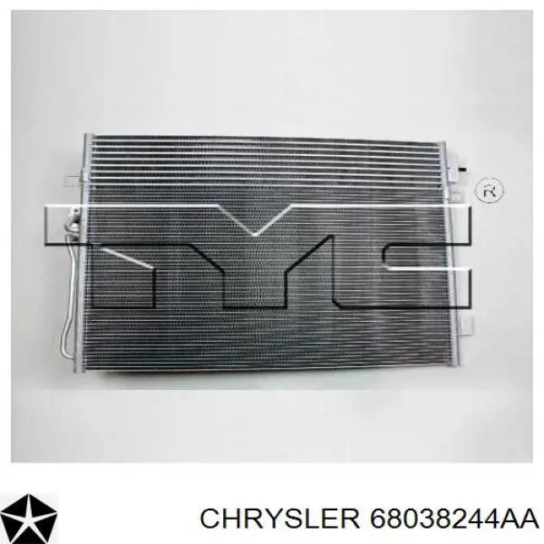Comprar 68038244AA Chrysler Condensador de aire acondicionado