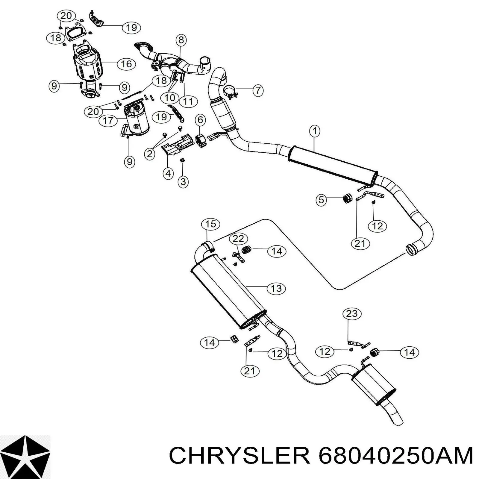 68040250AM Chrysler