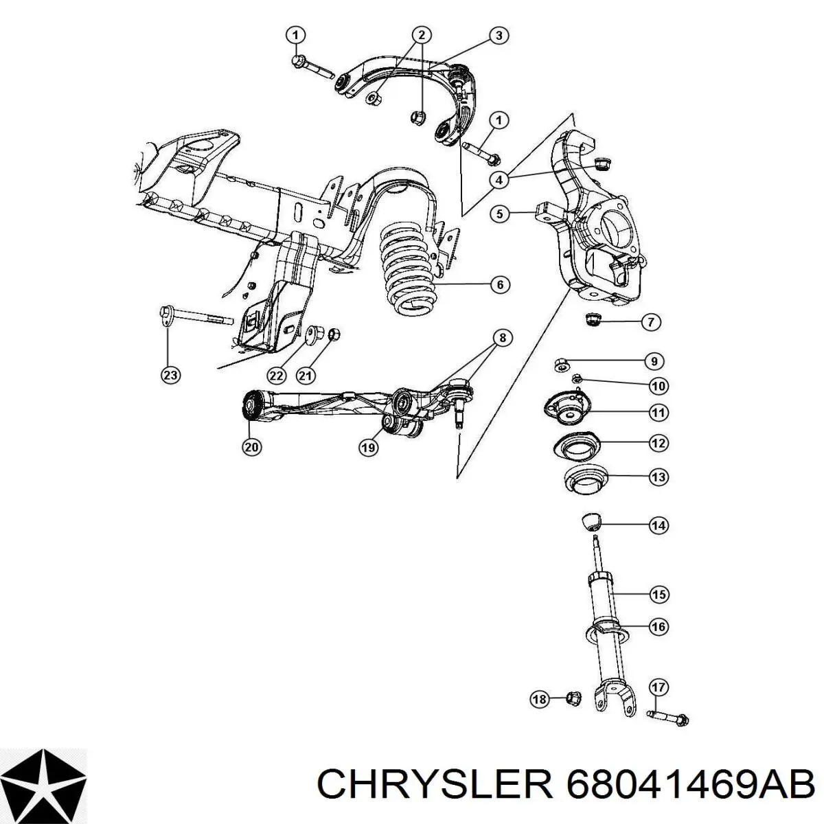 68041469AB Chrysler