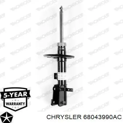 Comprar 68043990AC Chrysler Amortiguador delantero derecho