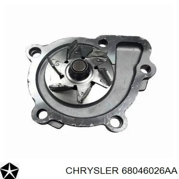 68046026AA Chrysler Bomba refrigerante coche