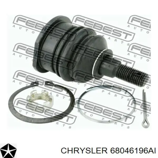 68046196AI Chrysler barra oscilante, suspensión de ruedas delantera, superior derecha