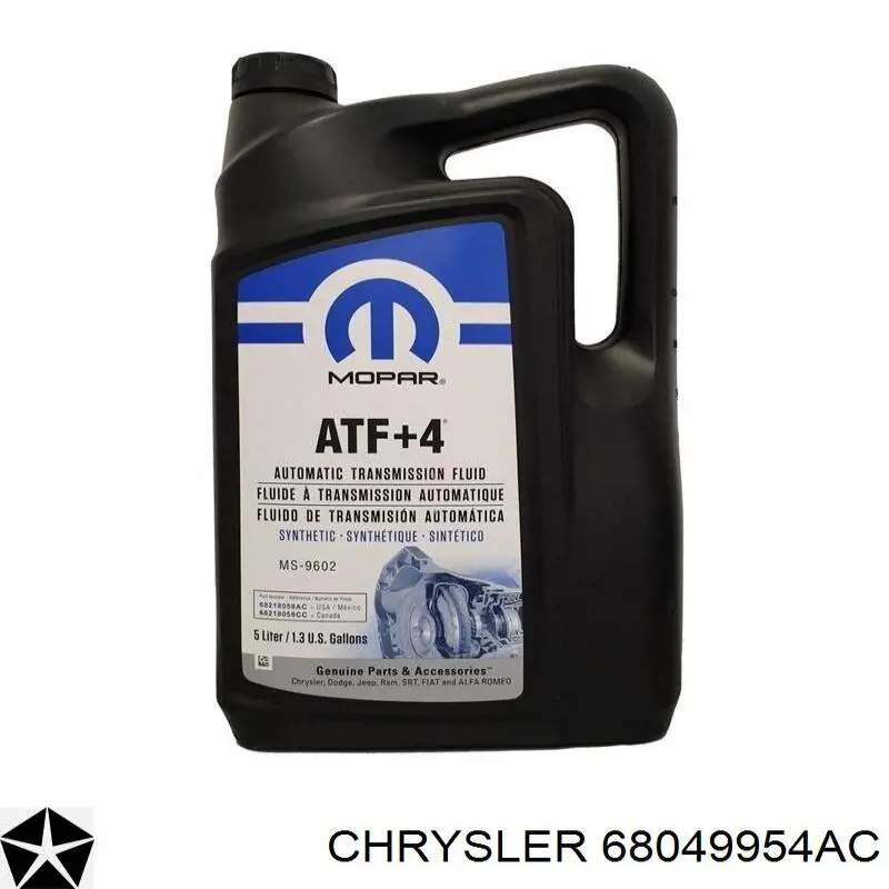 Aceite para transmisión automática  Chrysler 68049954AC precio, desde 113,15 EUR