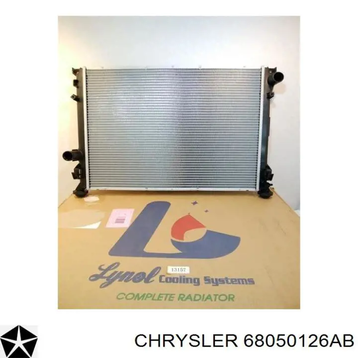 68050126AB Chrysler radiador