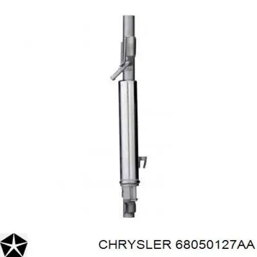 68050127AA Chrysler condensador aire acondicionado