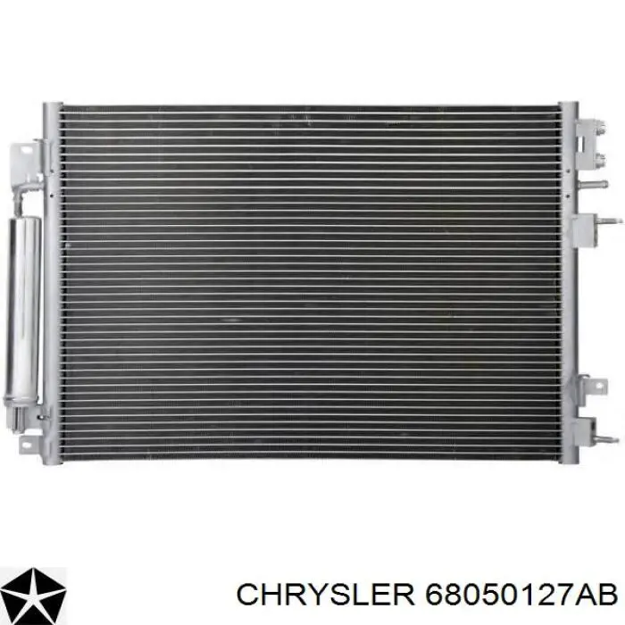 68050127AB Chrysler condensador aire acondicionado