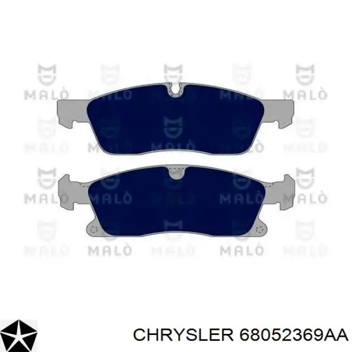 Pastillas de freno 68052369AA Chrysler