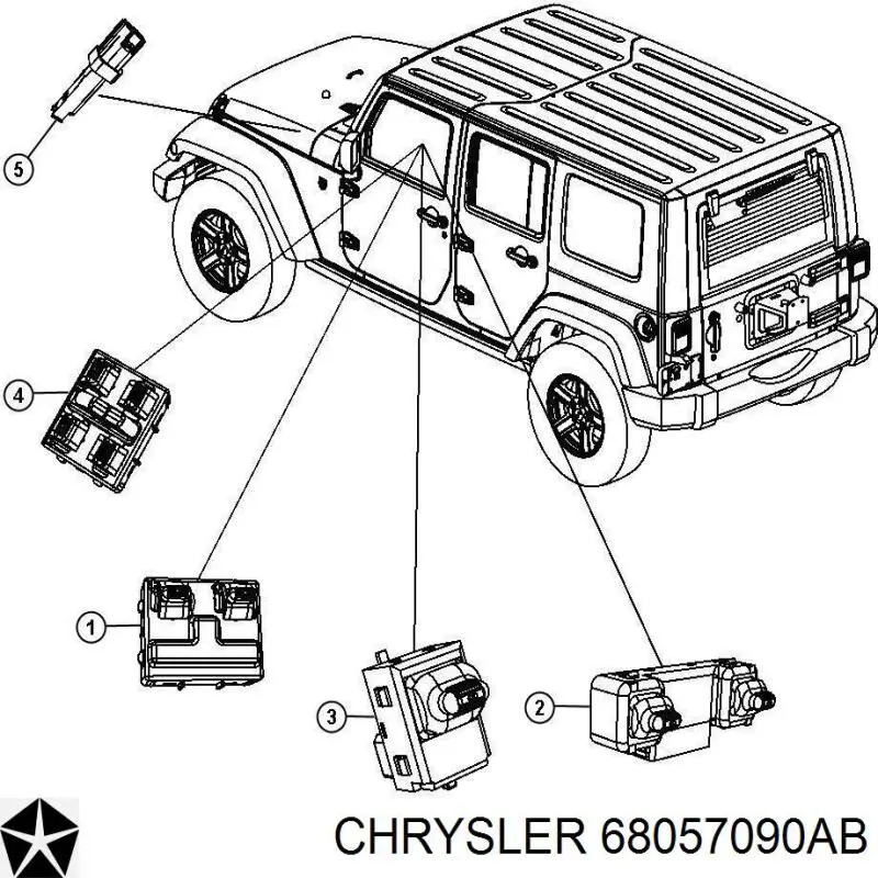 K68057090AB Fiat/Alfa/Lancia