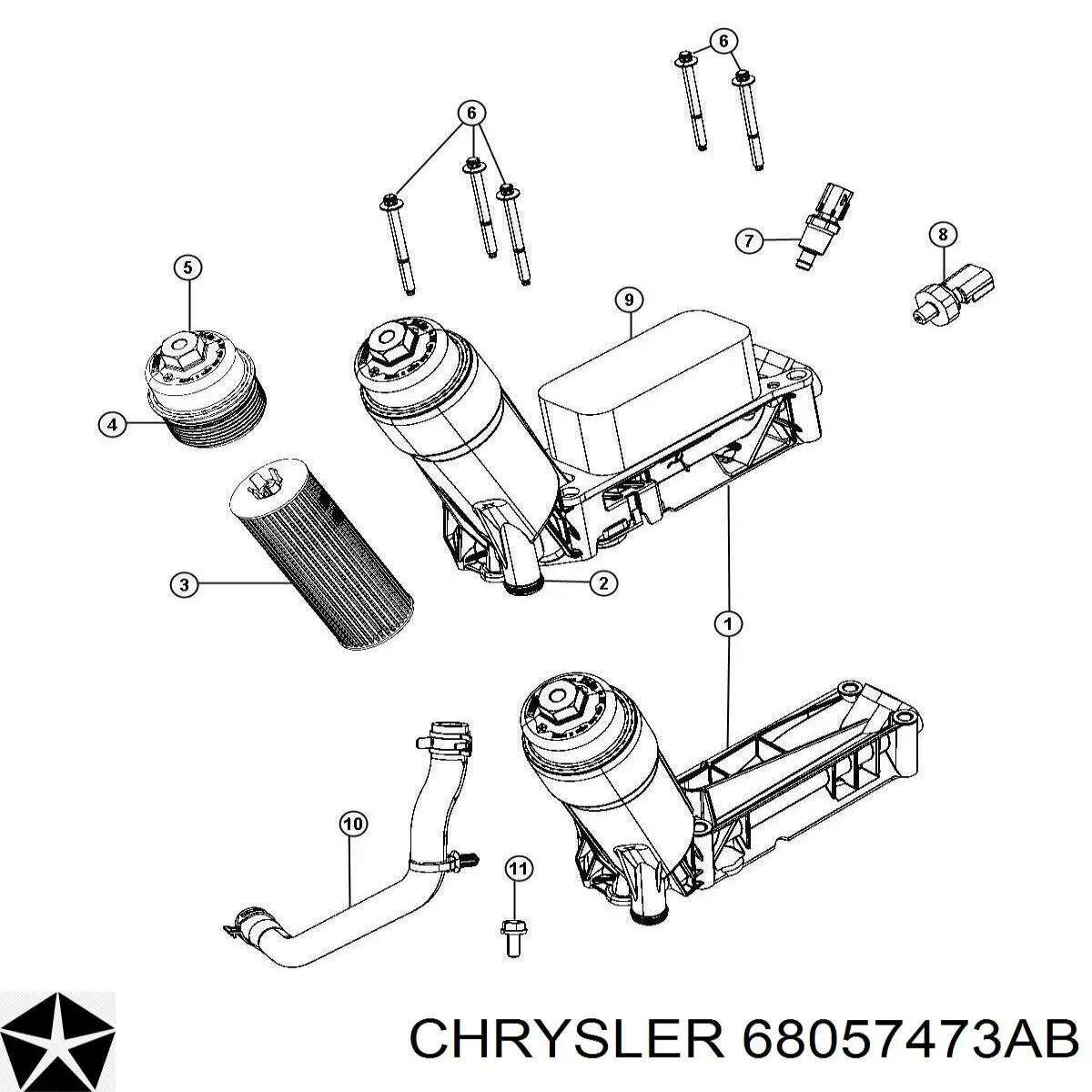 K68057473AC Fiat/Alfa/Lancia