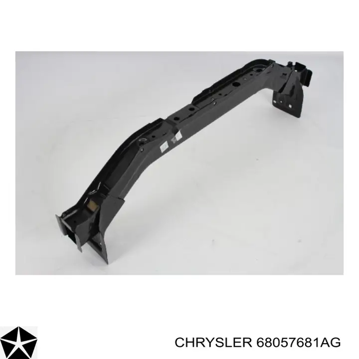 68057681AG Chrysler soporte de radiador inferior (panel de montaje para foco)