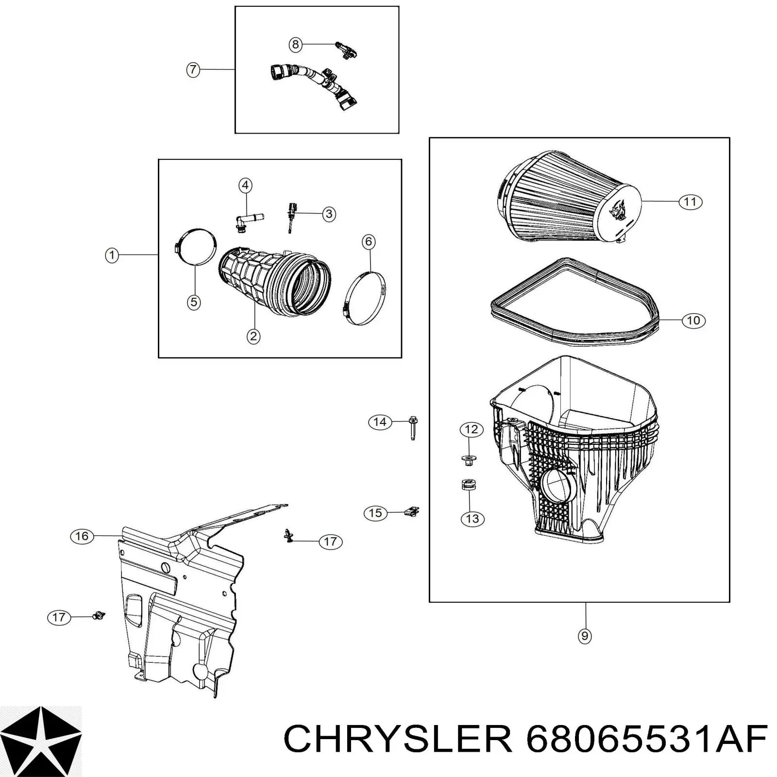 68065531AF Chrysler