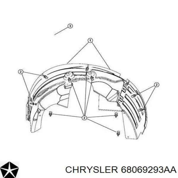  Chrysler 68069293AA precio, desde  EUR