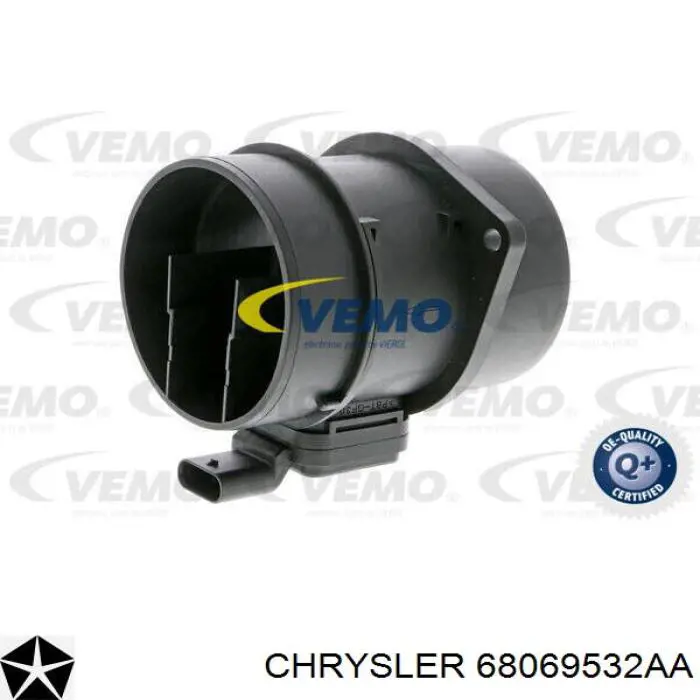 Medidor de flujo de aire Chrysler 68069532AA precio, desde 91,78 EUR
