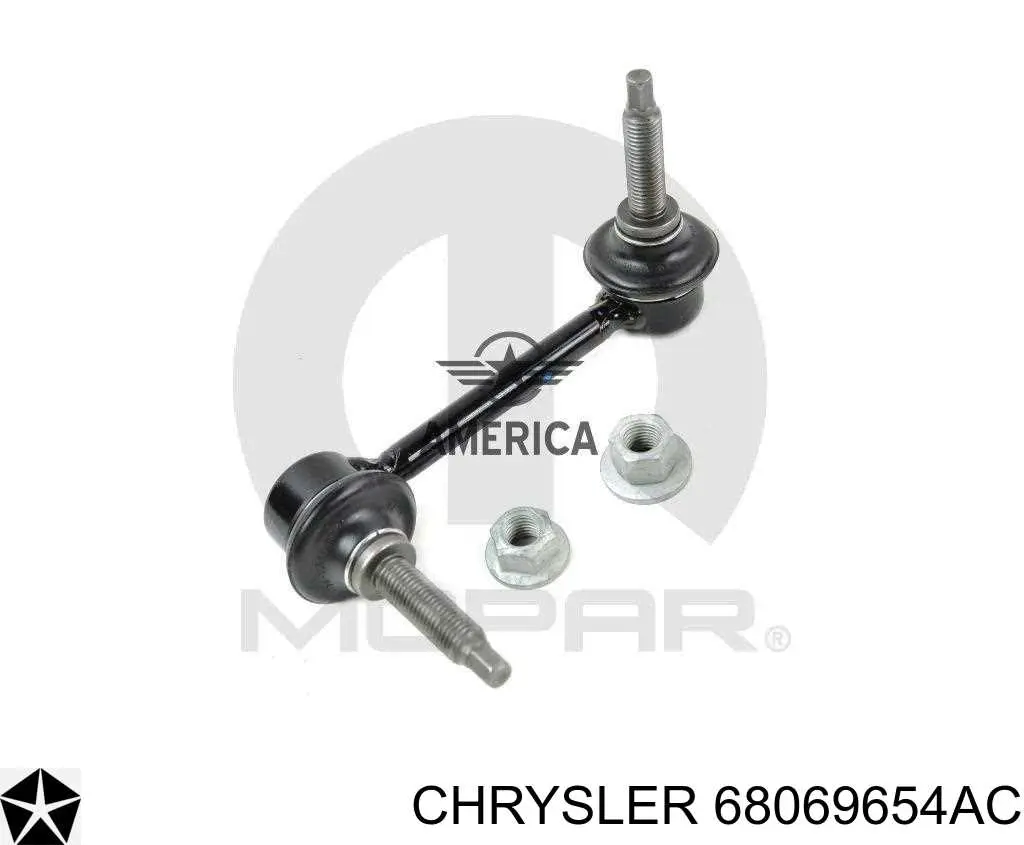 Comprar 68069654AC Chrysler Bieleta estabilizadora delantera derecha