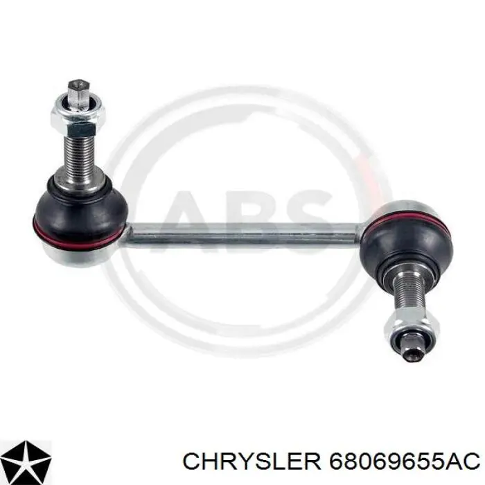 Bieleta estabilizadora delantera izquierda Chrysler 68069655AC precio, desde 11,43 EUR