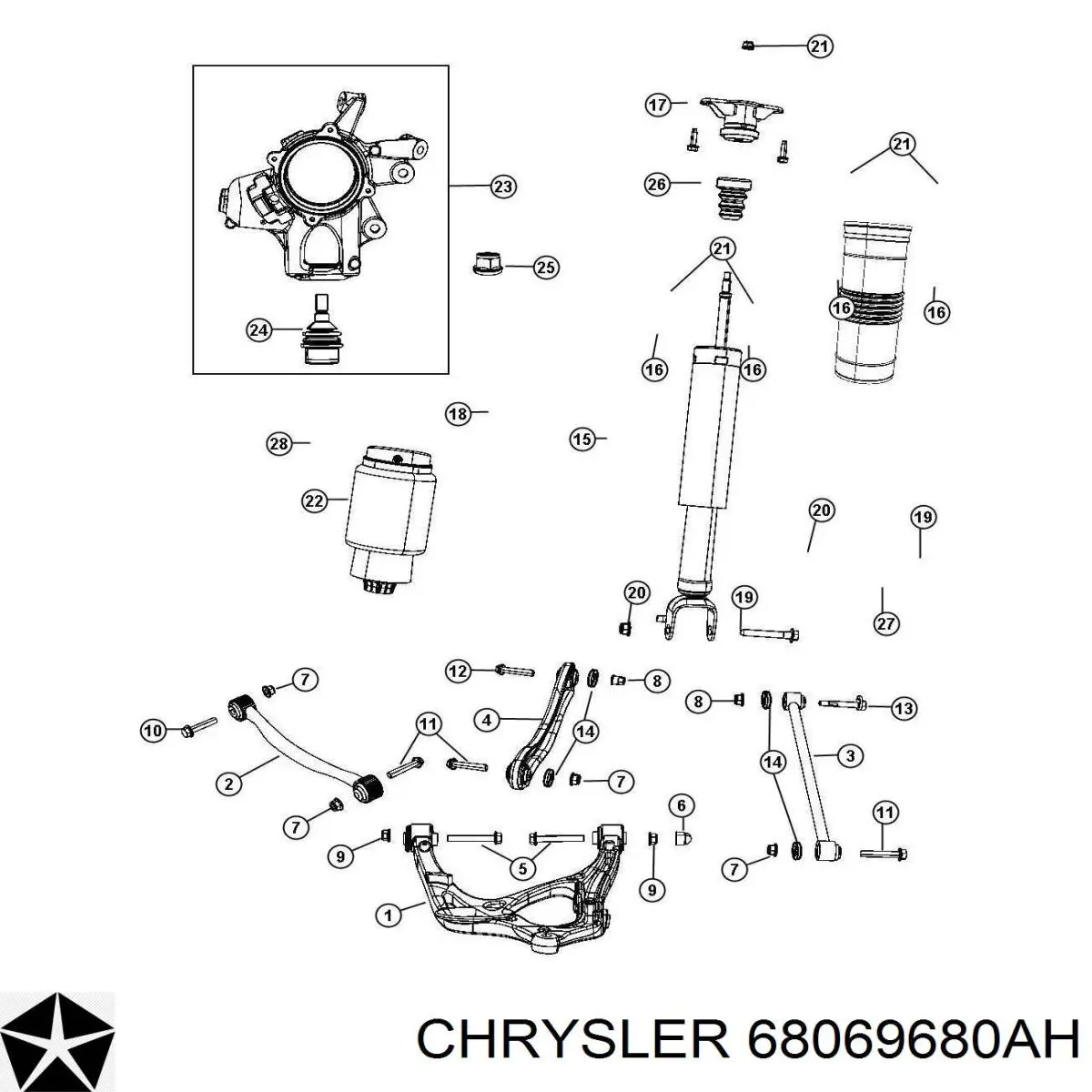 68069680AG Chrysler