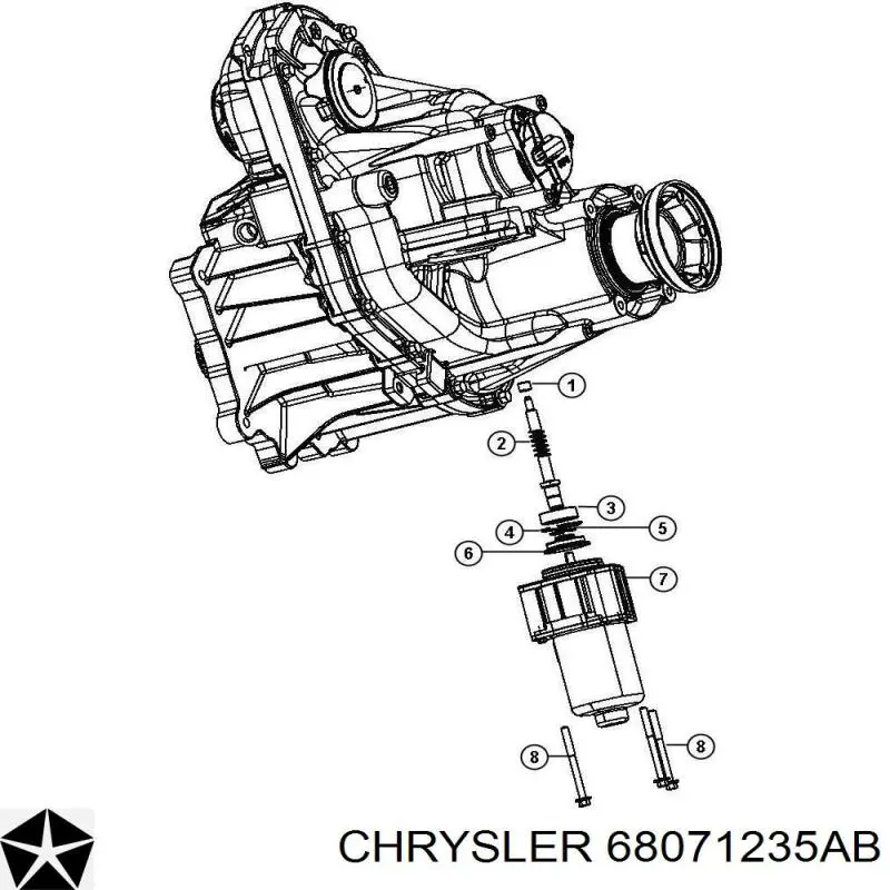 68071235AB Chrysler