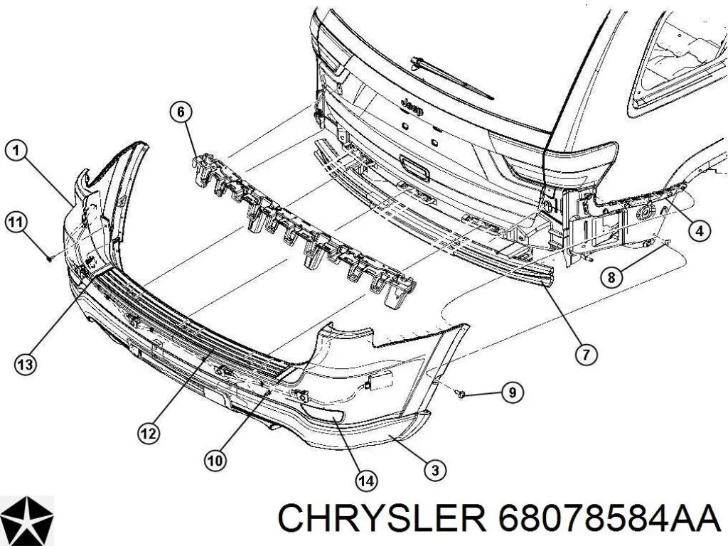 K68078584AA Fiat/Alfa/Lancia