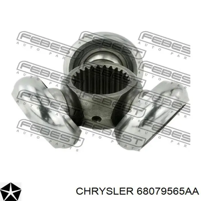 68079565AA Chrysler árbol de transmisión delantero izquierdo