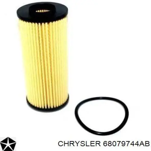 Filtro de aceite 68079744AB Chrysler