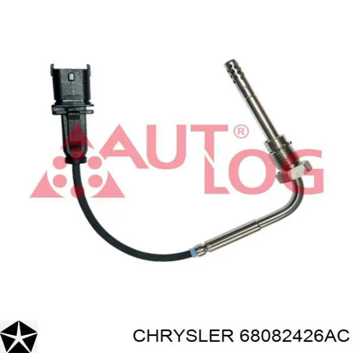 68082426AC Chrysler Sensor de temperatura de gases de escape antes del filtro de partículas