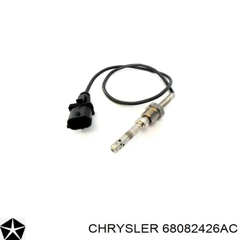 68082426AC Chrysler sensor de temperatura, gas de escape, antes de filtro hollín/partículas