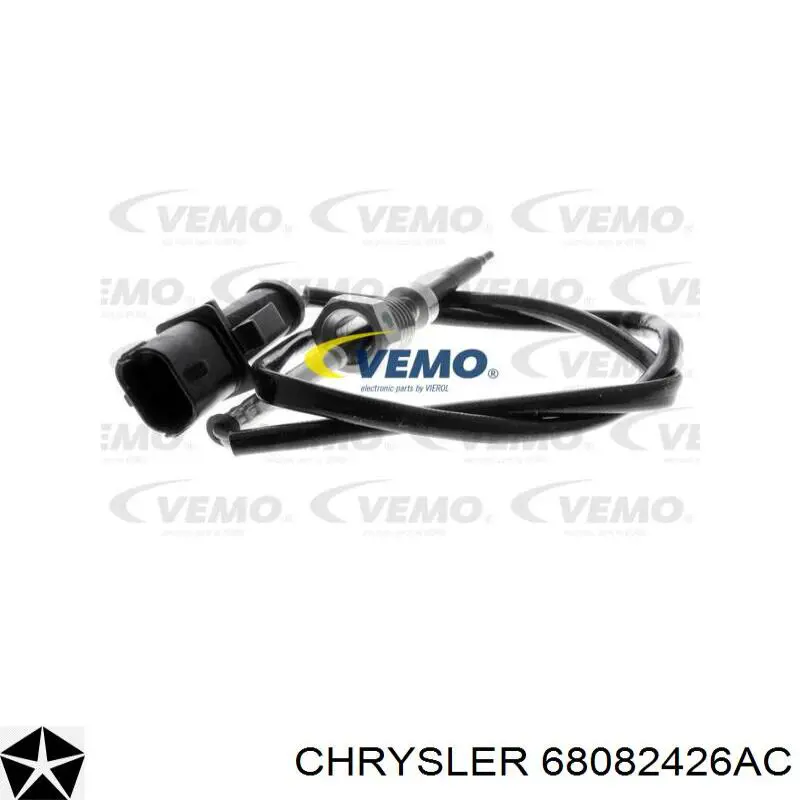 Sensor de temperatura de gases de escape antes del filtro de partículas Chrysler 68082426AC precio, desde 46,25 EUR