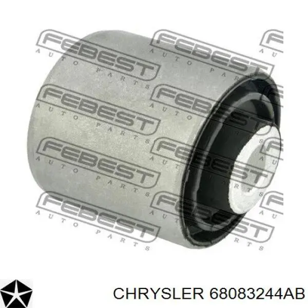 Muñón de eje, cuerpo del eje, trasero izquierdo  Chrysler 4766562AA