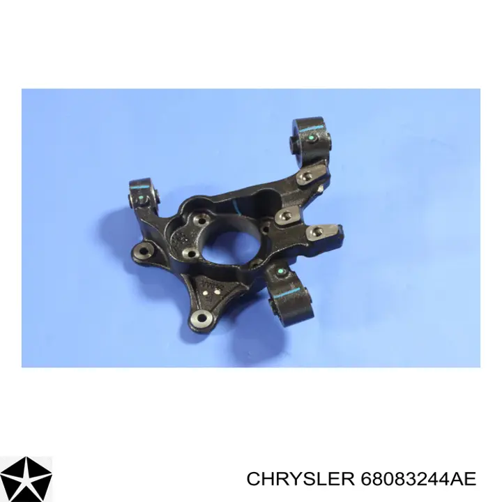 K68083244AB Chrysler Mangueta trasera derecha