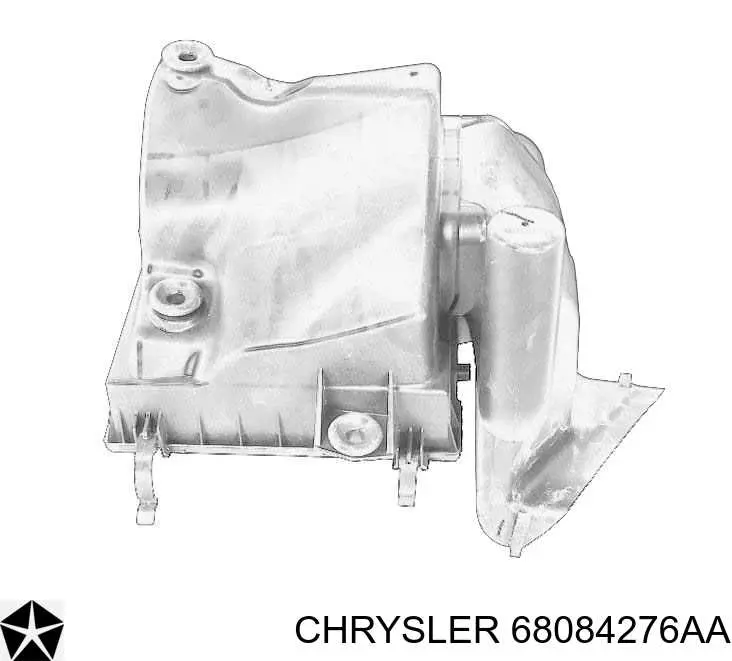 68084276AA Chrysler Caja del filtro de aire, parte inferior
