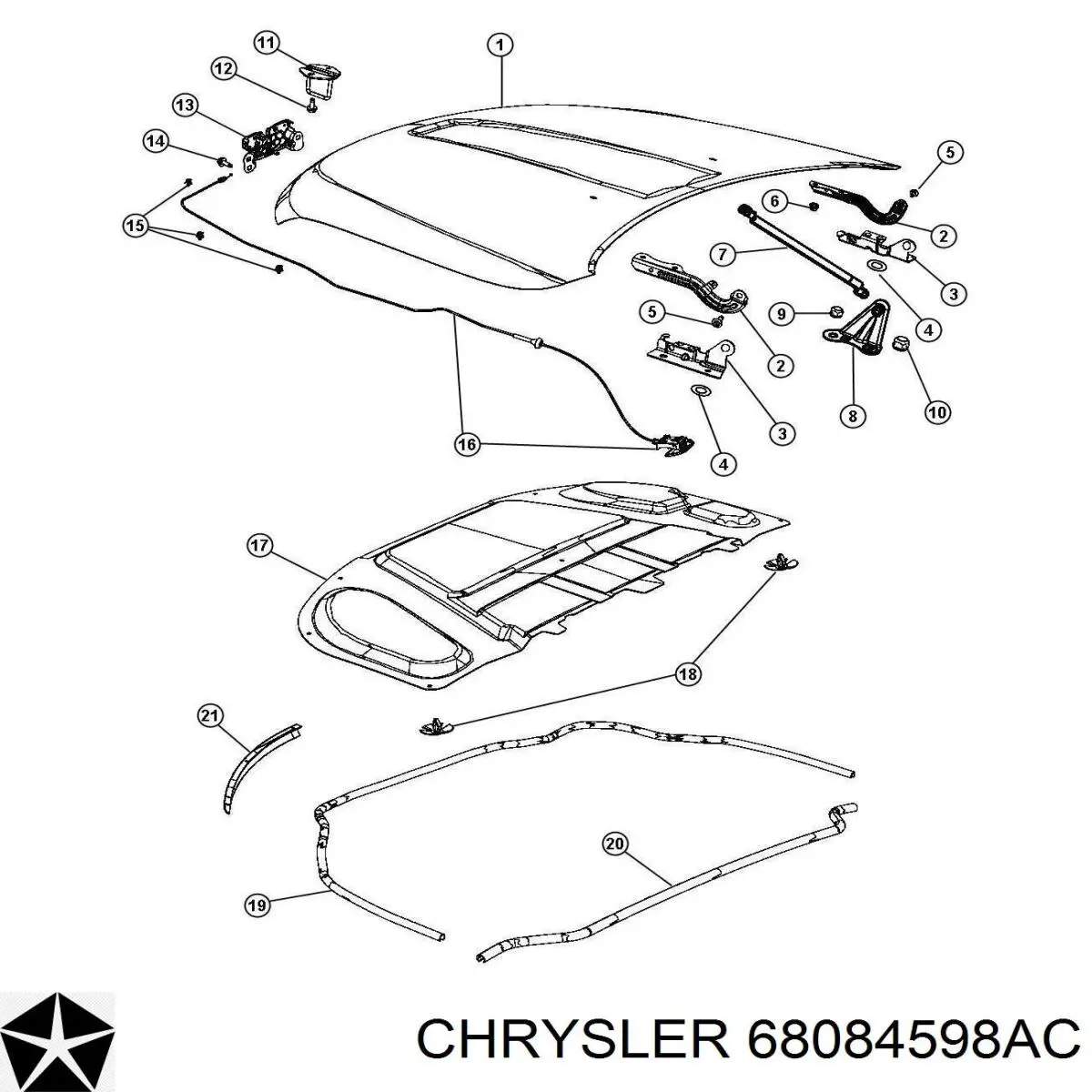 68084598AC Chrysler