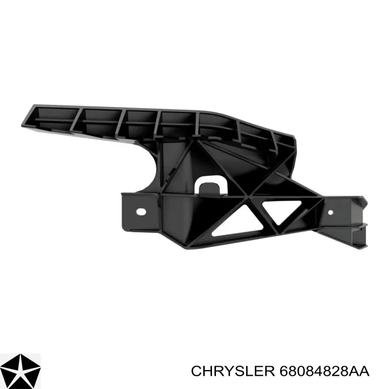 68084828AA Chrysler soporte deparachoques delantero derecho