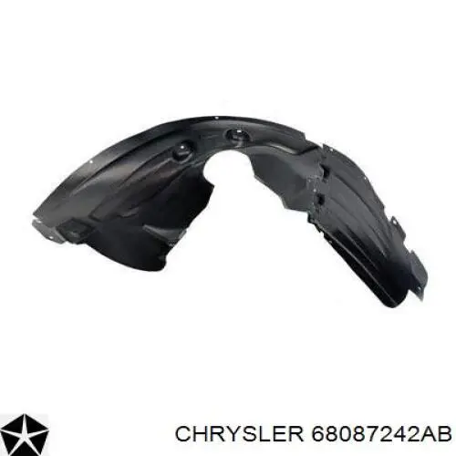 Comprar 68087242AB Chrysler Paso de rueda delantero derecho