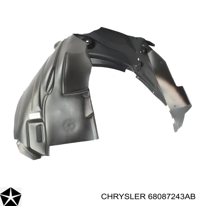 Guardalodos interior izquierdo, guardafango delantero Chrysler 68087243AB precio, desde 21,75 EUR