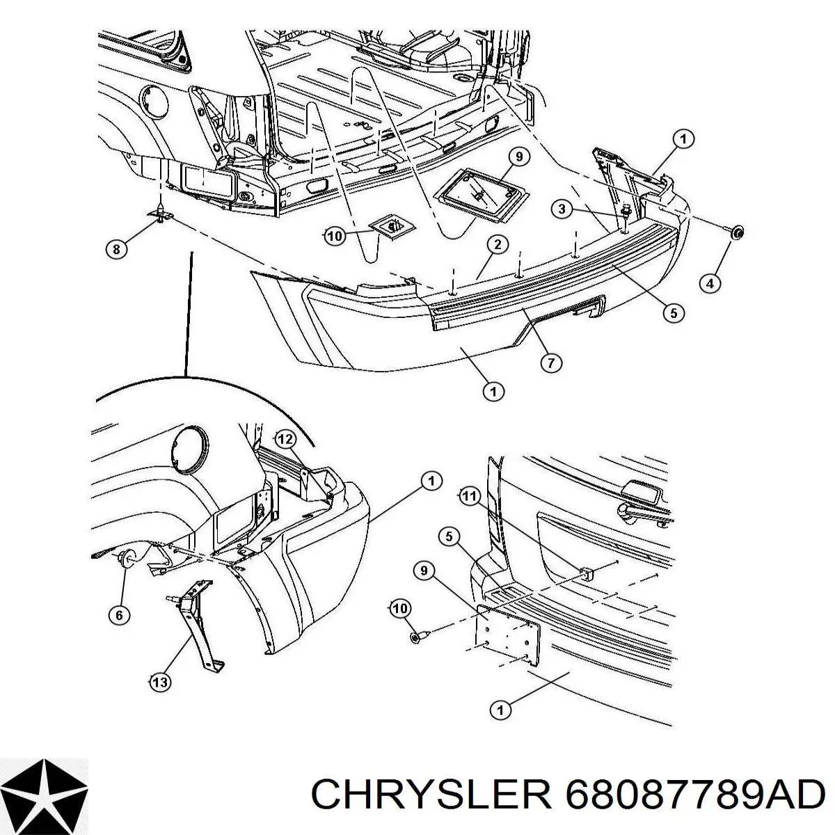 K68087789AC Fiat/Alfa/Lancia