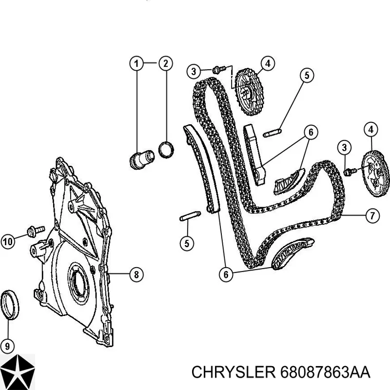 68087863AA Chrysler