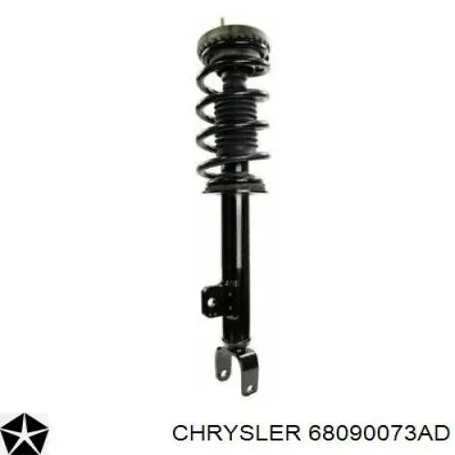 68090073AC Chrysler amortiguador delantero izquierdo