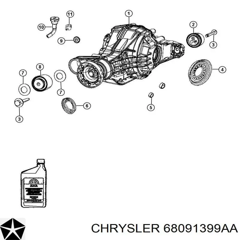 K68091399AA Fiat/Alfa/Lancia