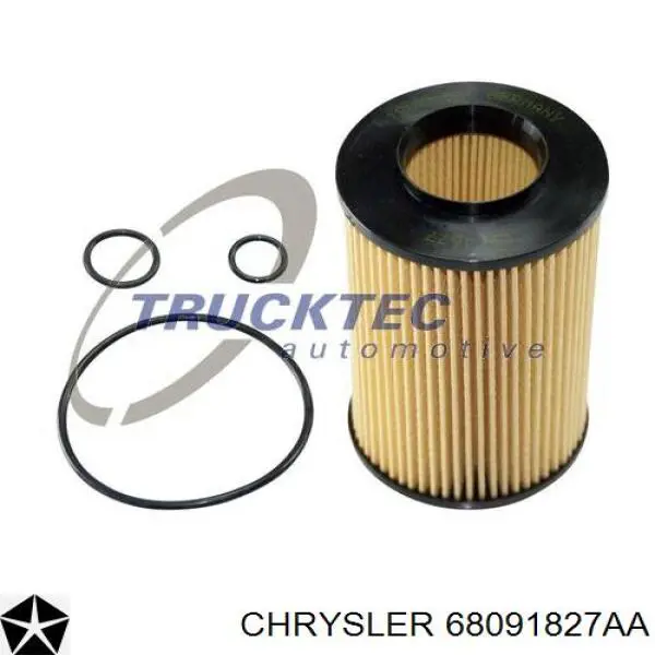 68091827AA Chrysler filtro de aceite